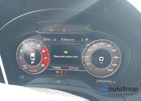 2018 Audi Rs 3 2.5T из США, поврежденный, VIN WUABWGFF6J1903716